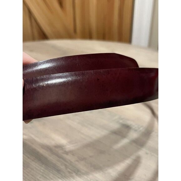 Rolf’s Brown Cowhide Leather Belt Men’s Size 36 Vintage - Picture 3 of 9